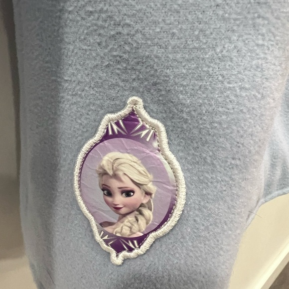 Disney Frozen Blue Kids Dress Coat - Picture 4 of 10